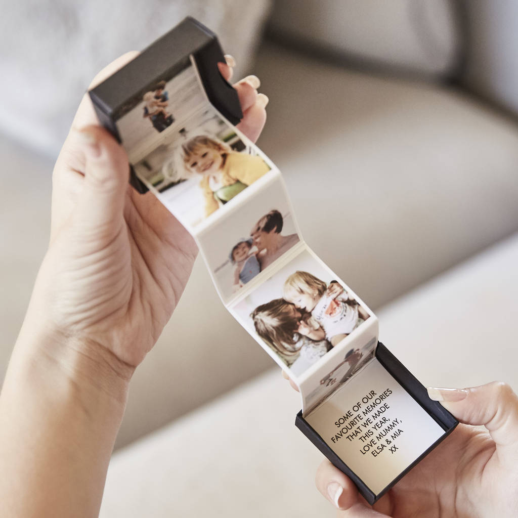Personalised Pull Out Photo Album Token Gift