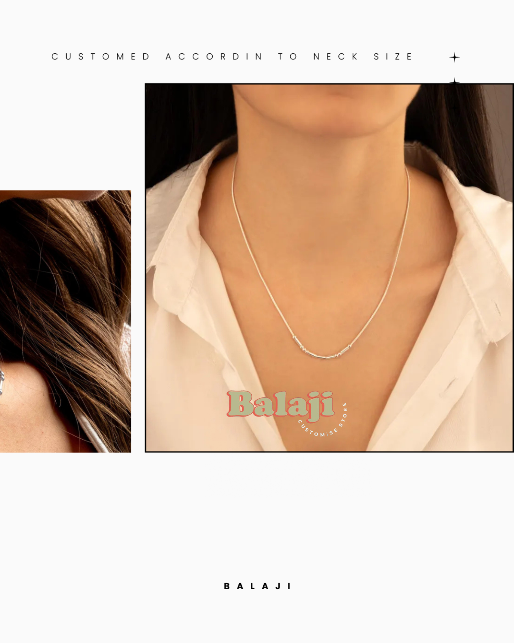 Morse code necklace