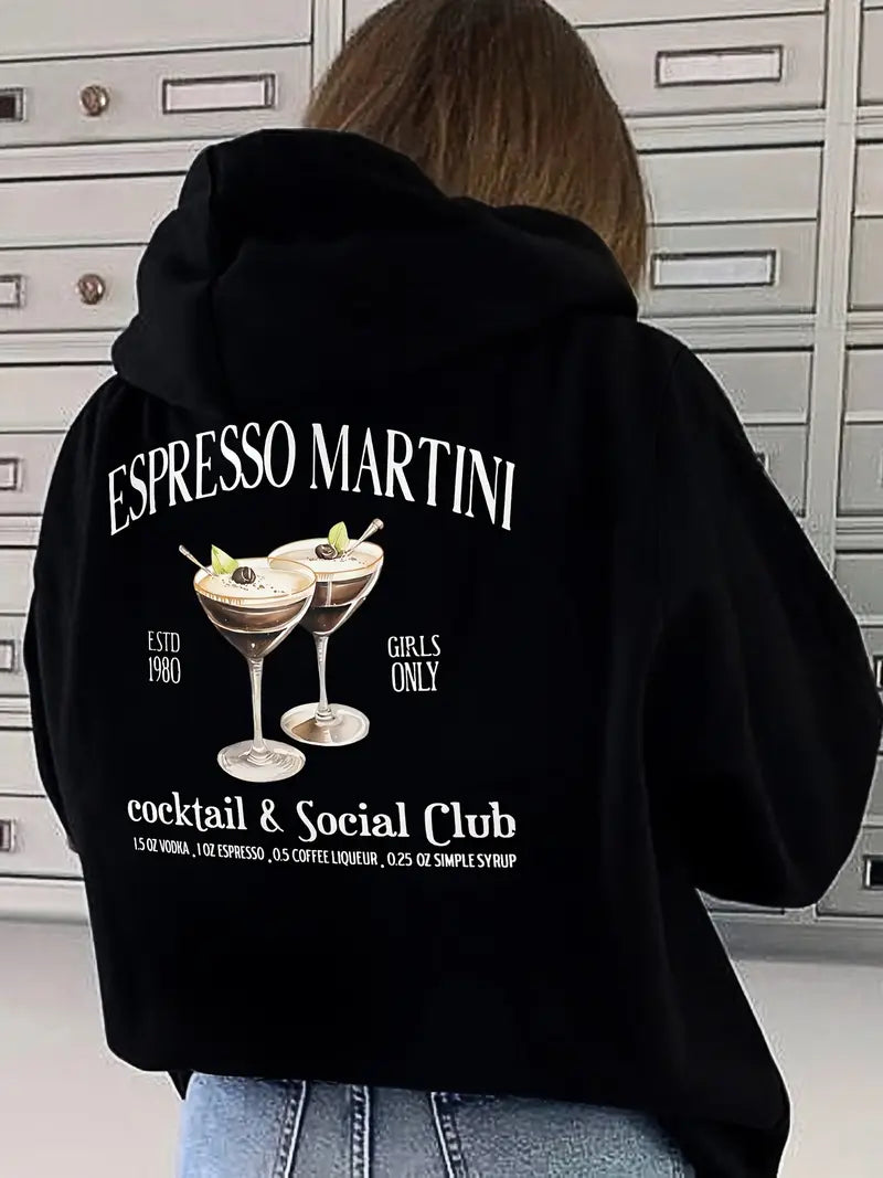 Espresso Martini Graphic  hoodie
