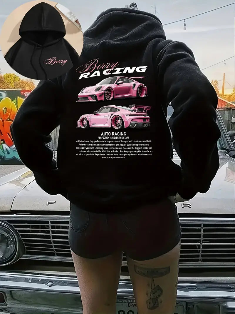 Racing car hoodie