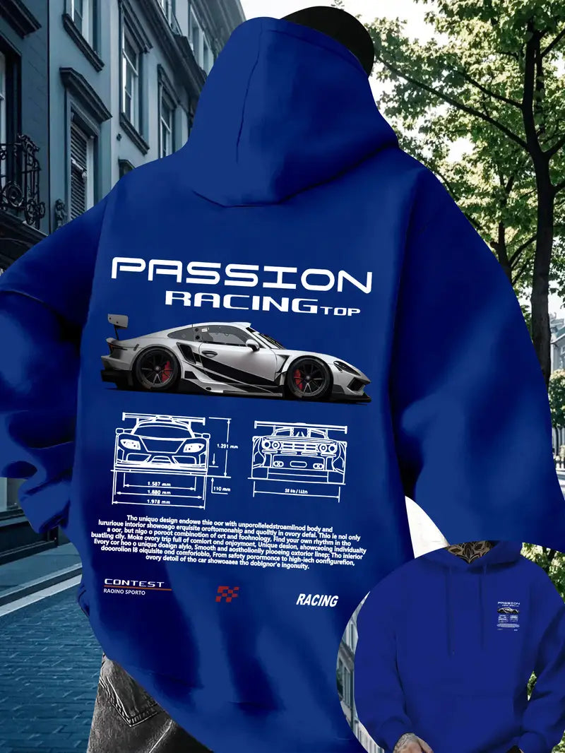 Men’s Passion Racing Graphic Hoodie