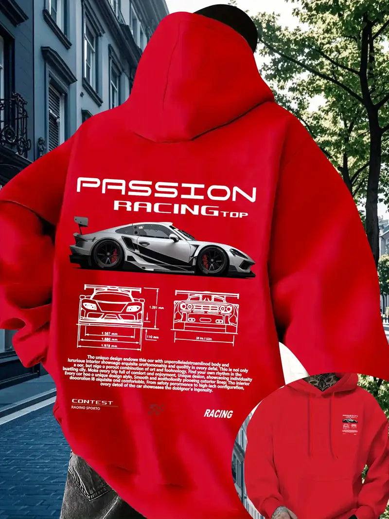 Men’s Passion Racing Graphic Hoodie