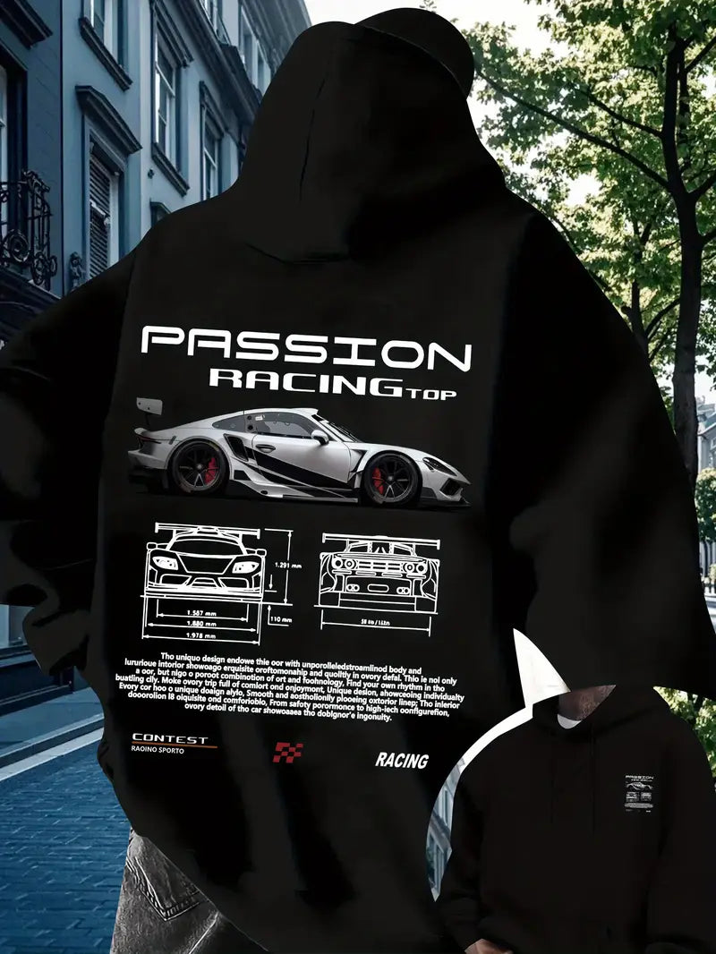 Men’s Passion Racing Graphic Hoodie