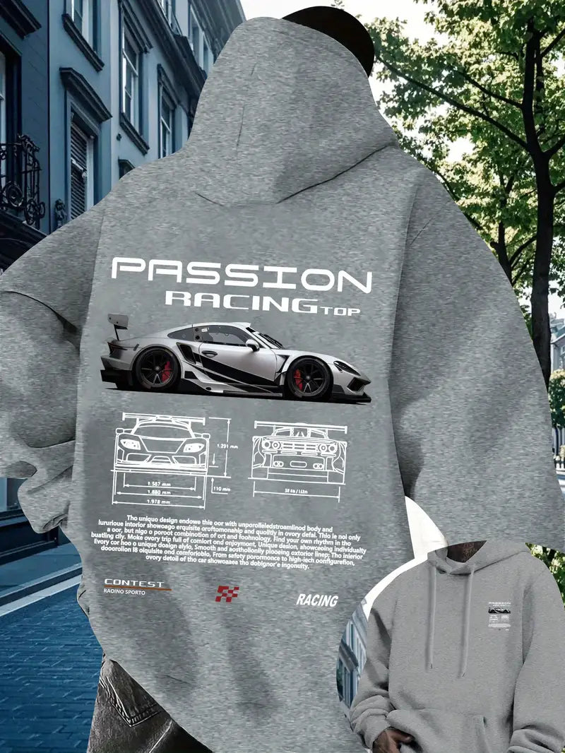 Men’s Passion Racing Graphic Hoodie