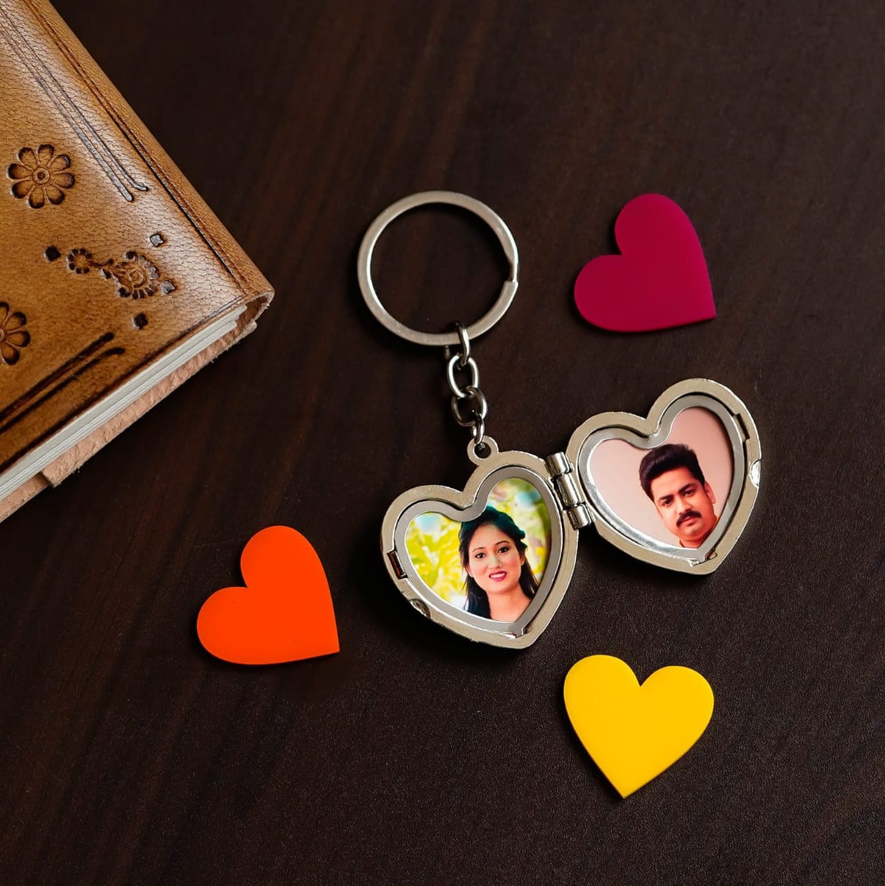 Customise Heart Keychain