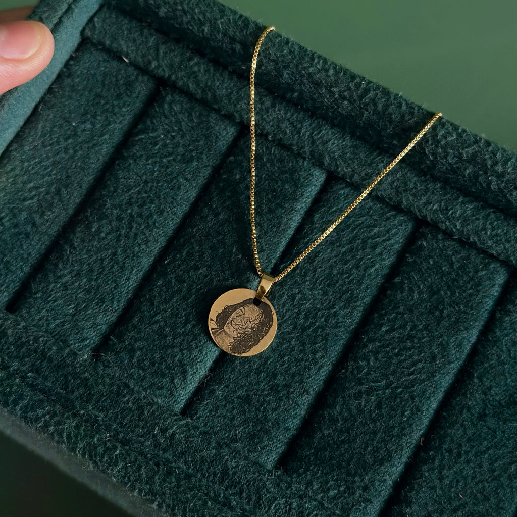 Round Shape Golden