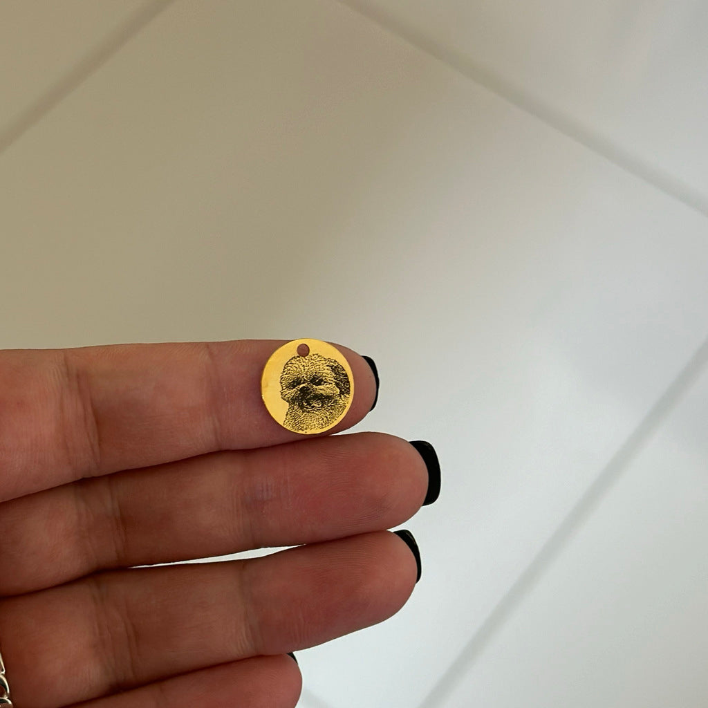 Round Shape Golden