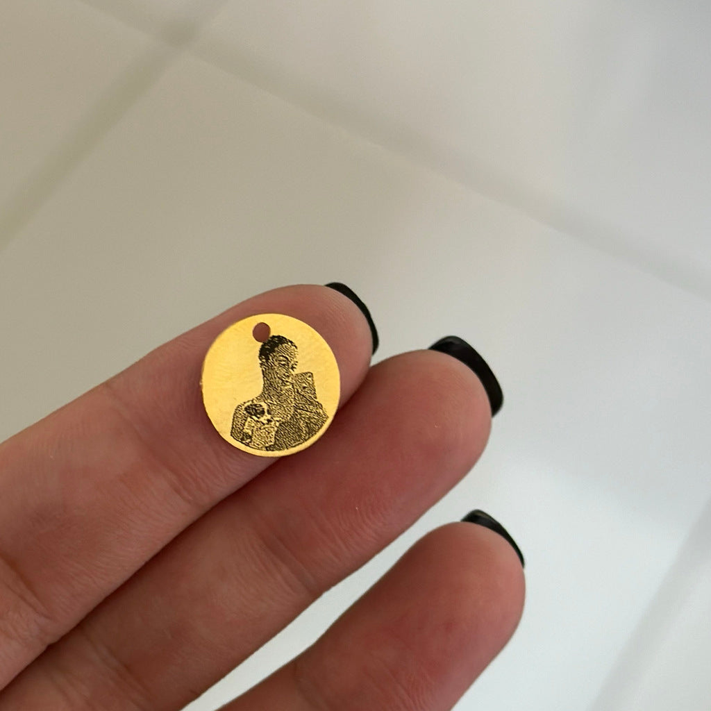 Round Shape Golden