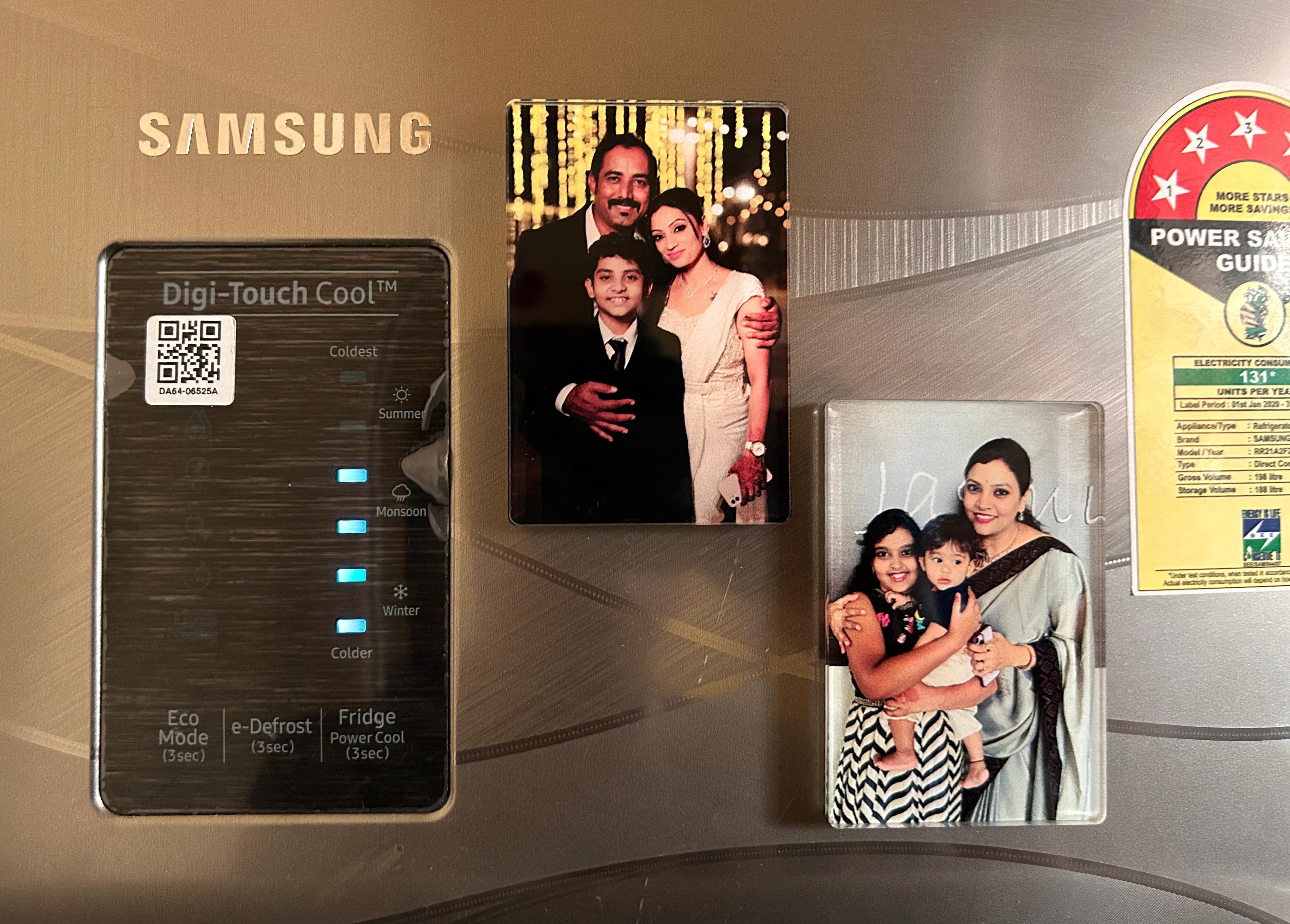 Acrylic Fridge Magnet (2 Piece)