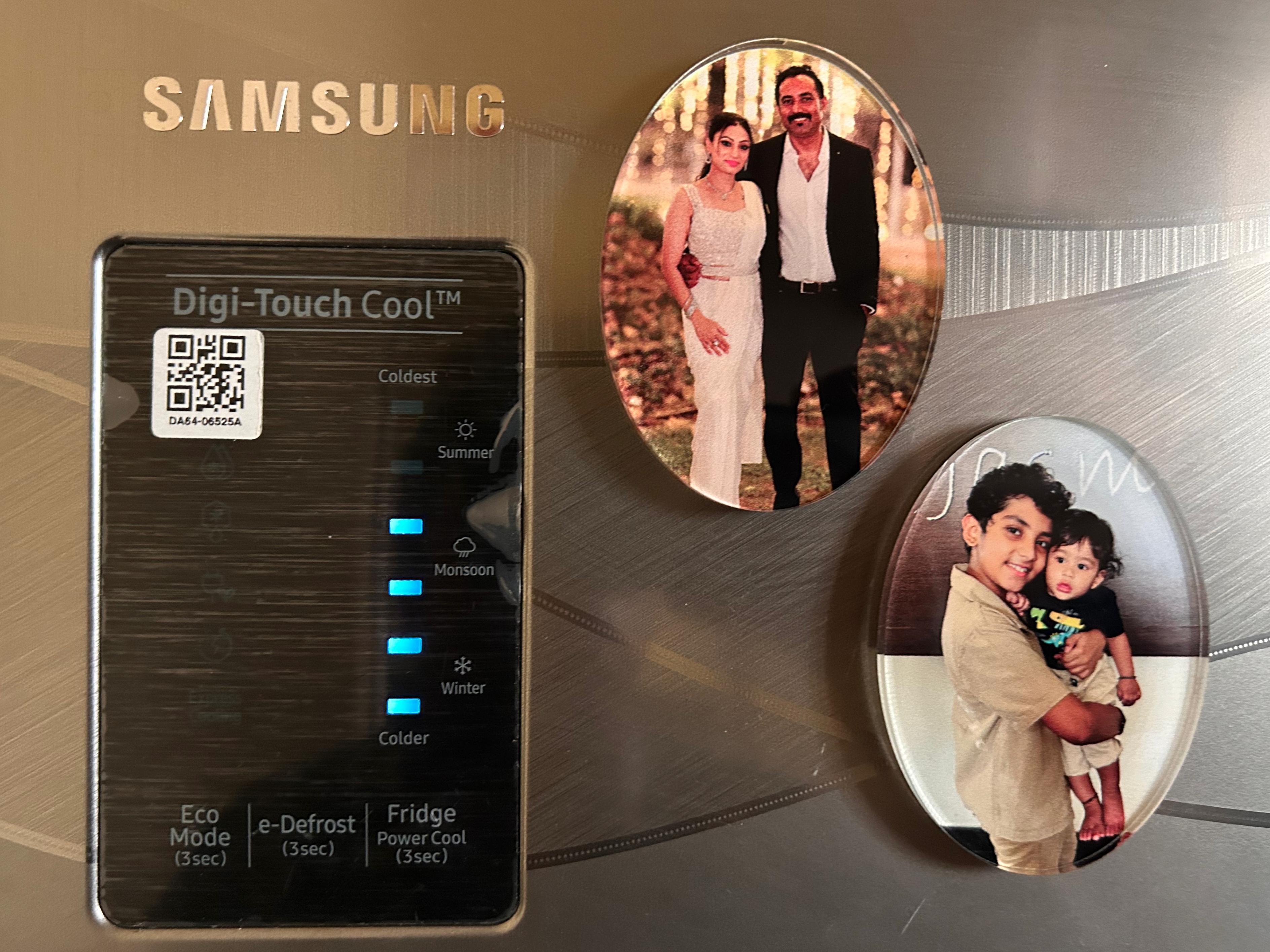 Acrylic Fridge Magnet (2 Piece)