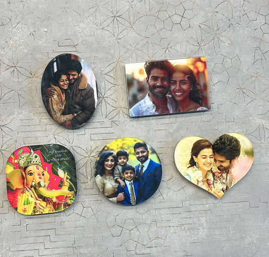 Acrylic Fridge Magnet (2 Piece)