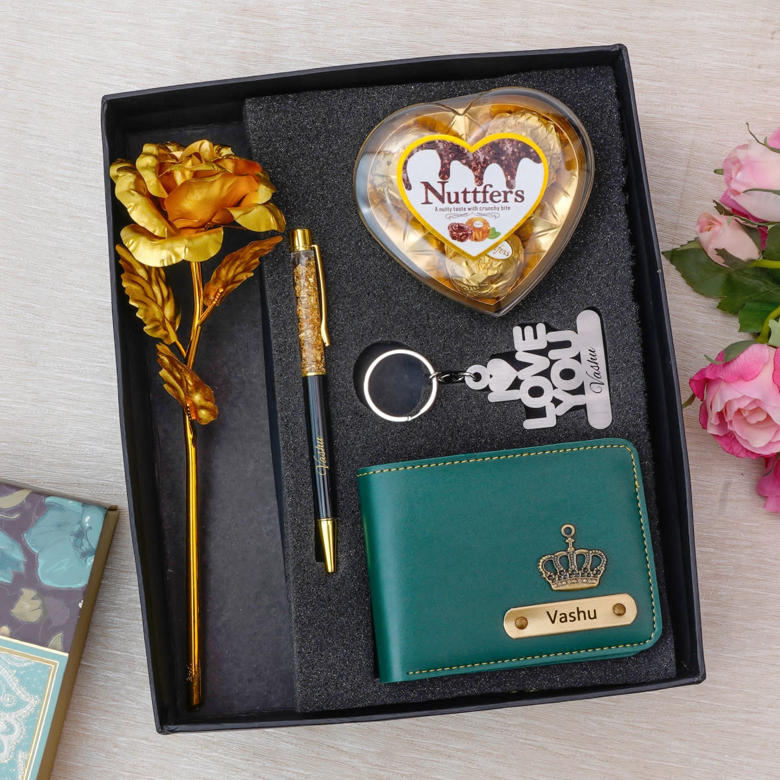 Customise Heart Chocolate Combo