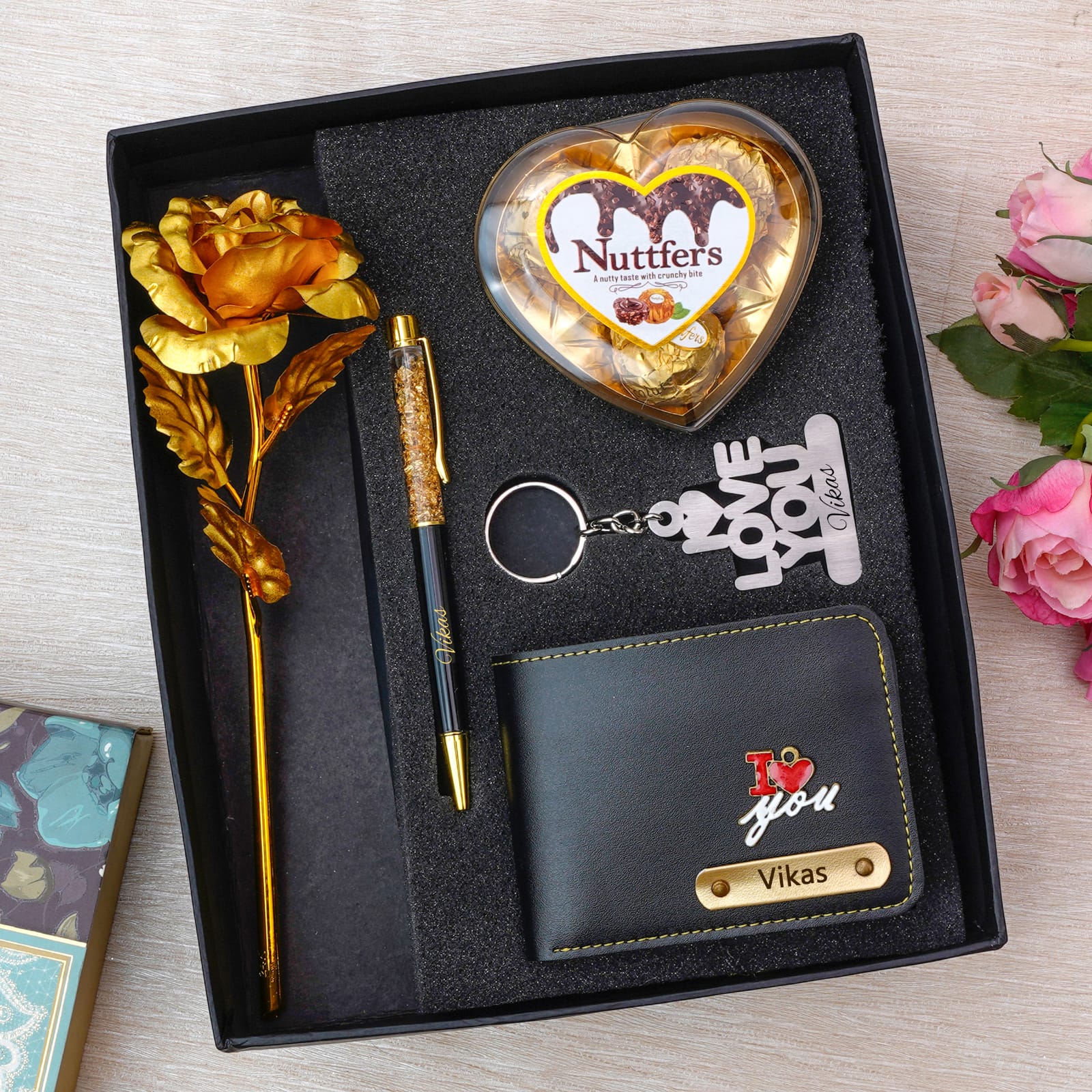 Customise Heart Chocolate Combo