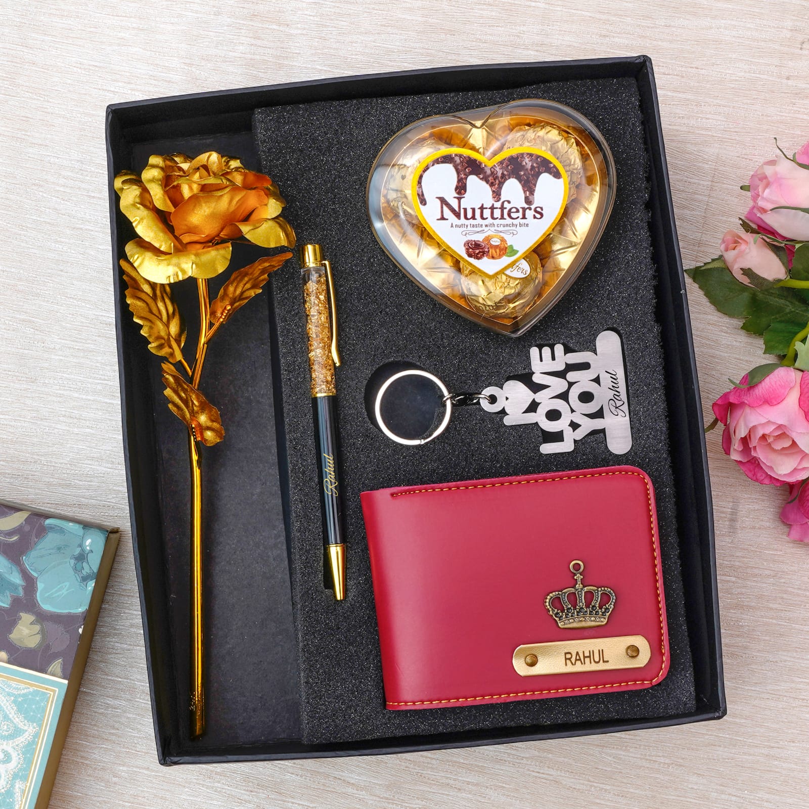 Customise Heart Chocolate Combo