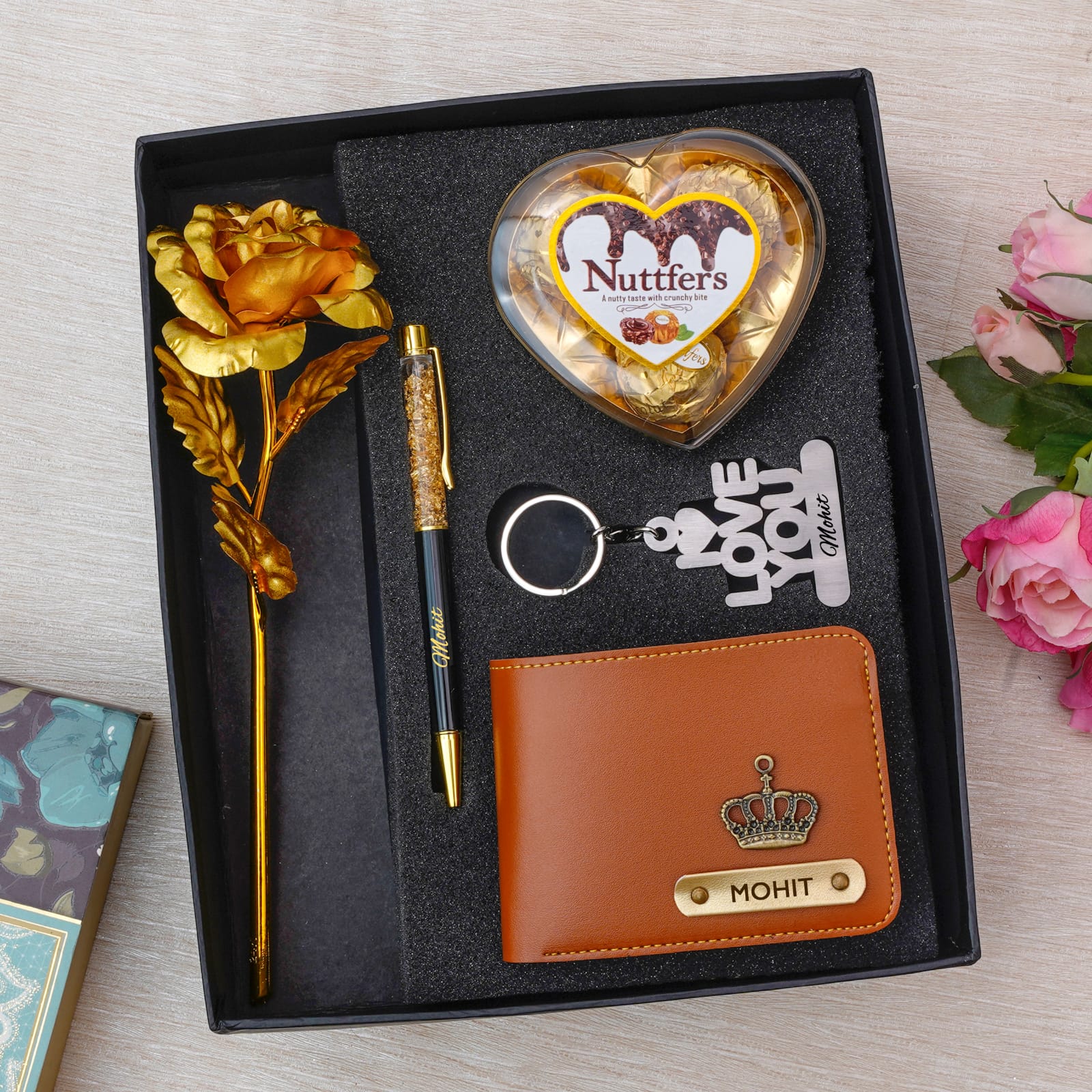 Customise Heart Chocolate Combo