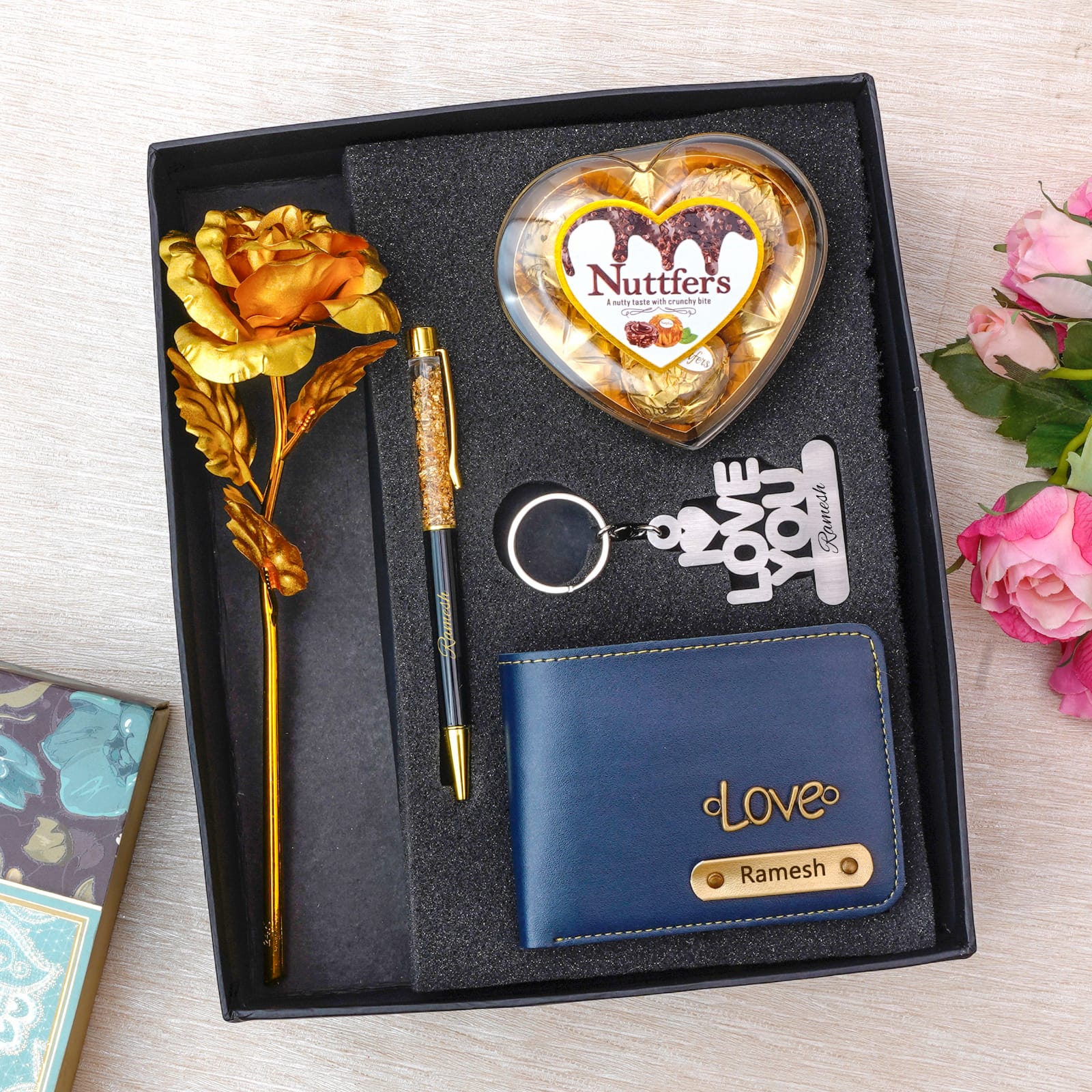 Customise Heart Chocolate Combo