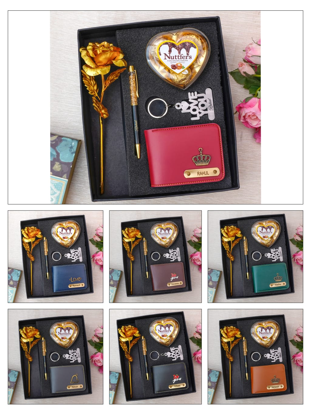 Customise Heart Chocolate Combo