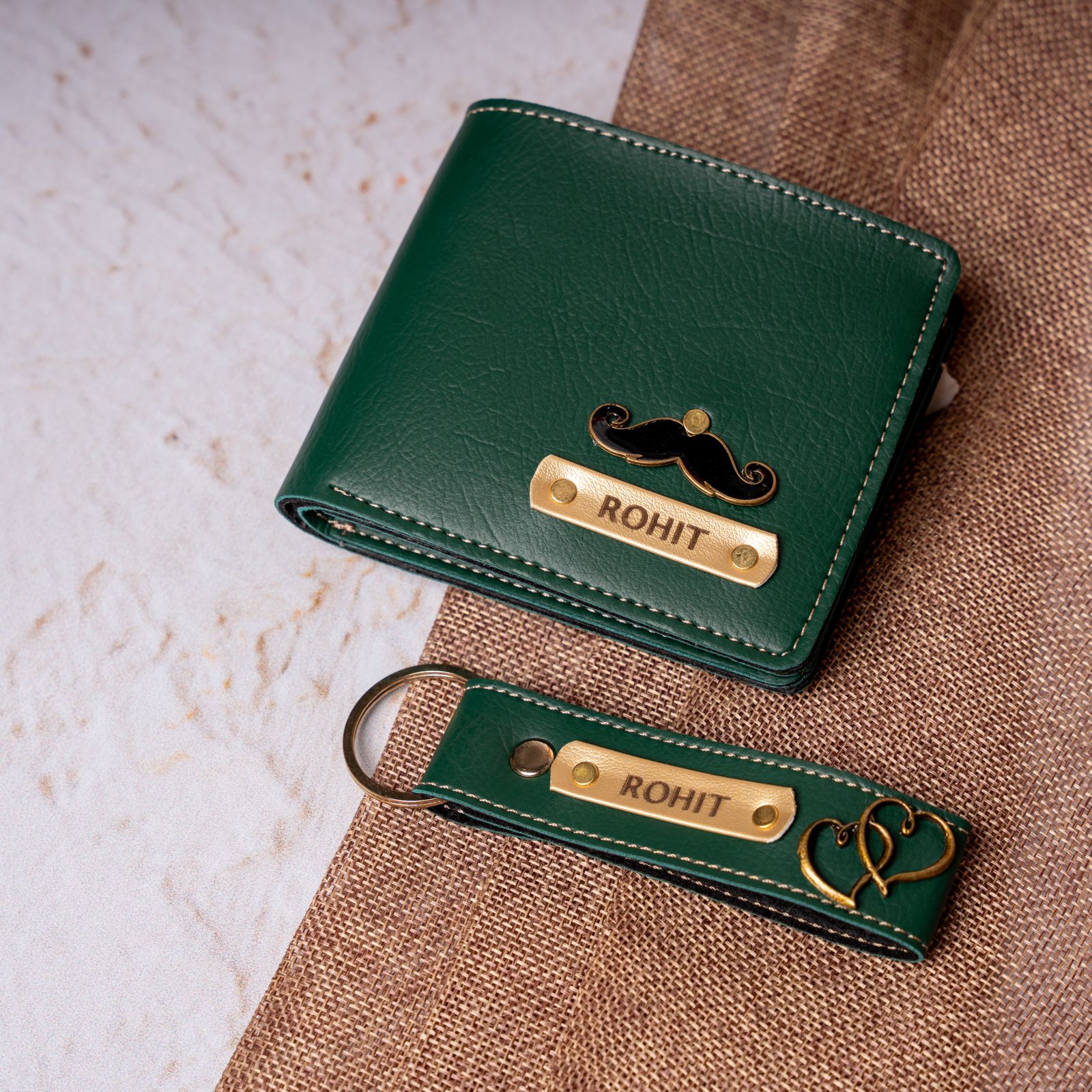 NEXON Men’s Gift Set 1.0 – Wallet + Keychain (Customizable)