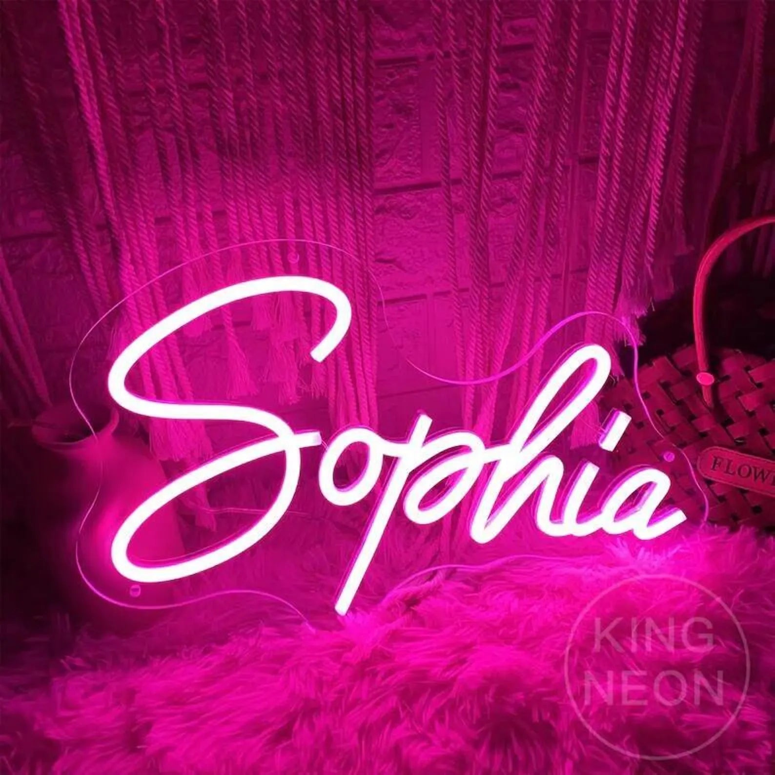 Custom Neon Name Sign, Personalized Neon Sign, Kids Bedroom Neon Sign Light, Light Up Name Sign, Bedroom Ideas, Dorm Decor, Gift for Kids