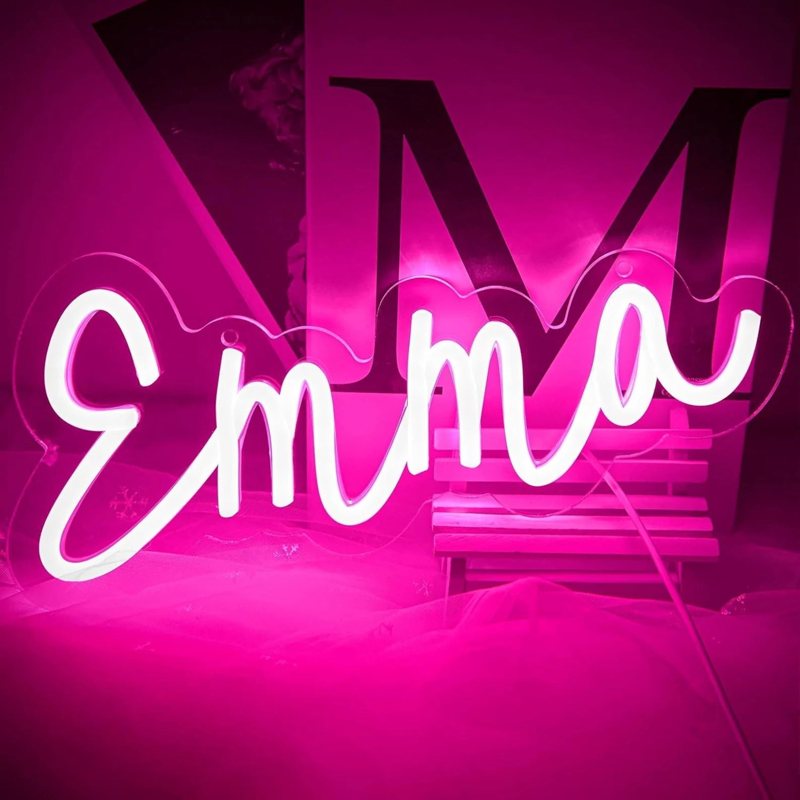 Custom Neon Name Sign, Personalized Neon Sign, Kids Bedroom Neon Sign Light, Light Up Name Sign, Bedroom Ideas, Dorm Decor, Gift for Kids