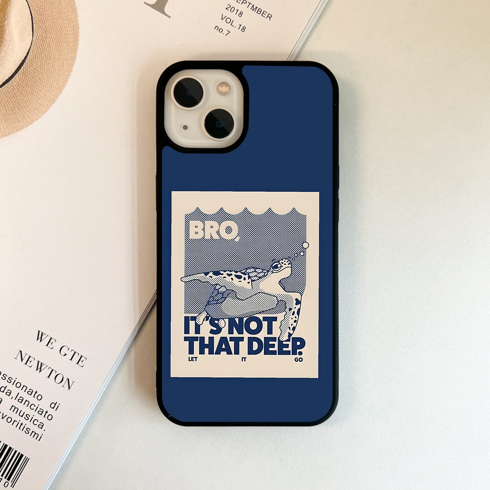 Worry Less Swim Glass Case