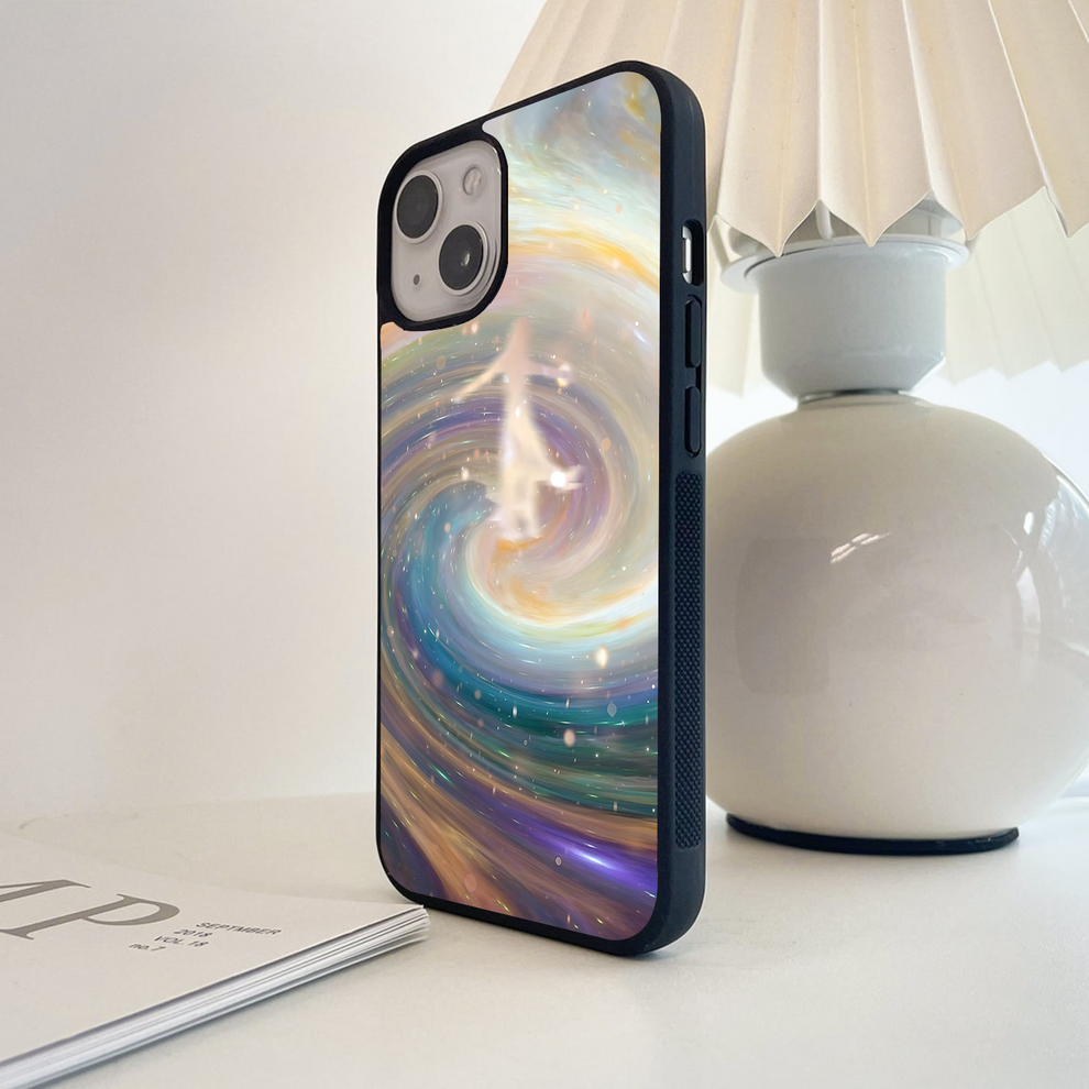 Stardust Spiral Waltz Glass Case