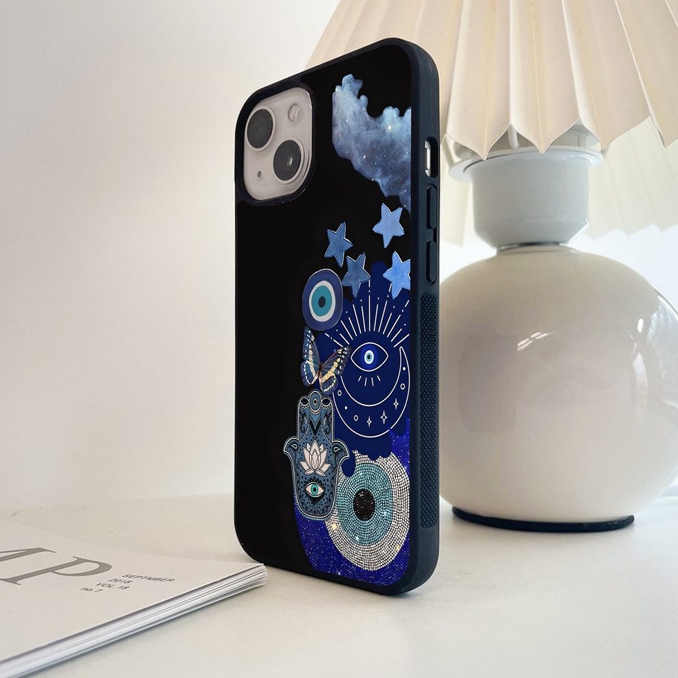Galactic Charm Cluster Glass Case