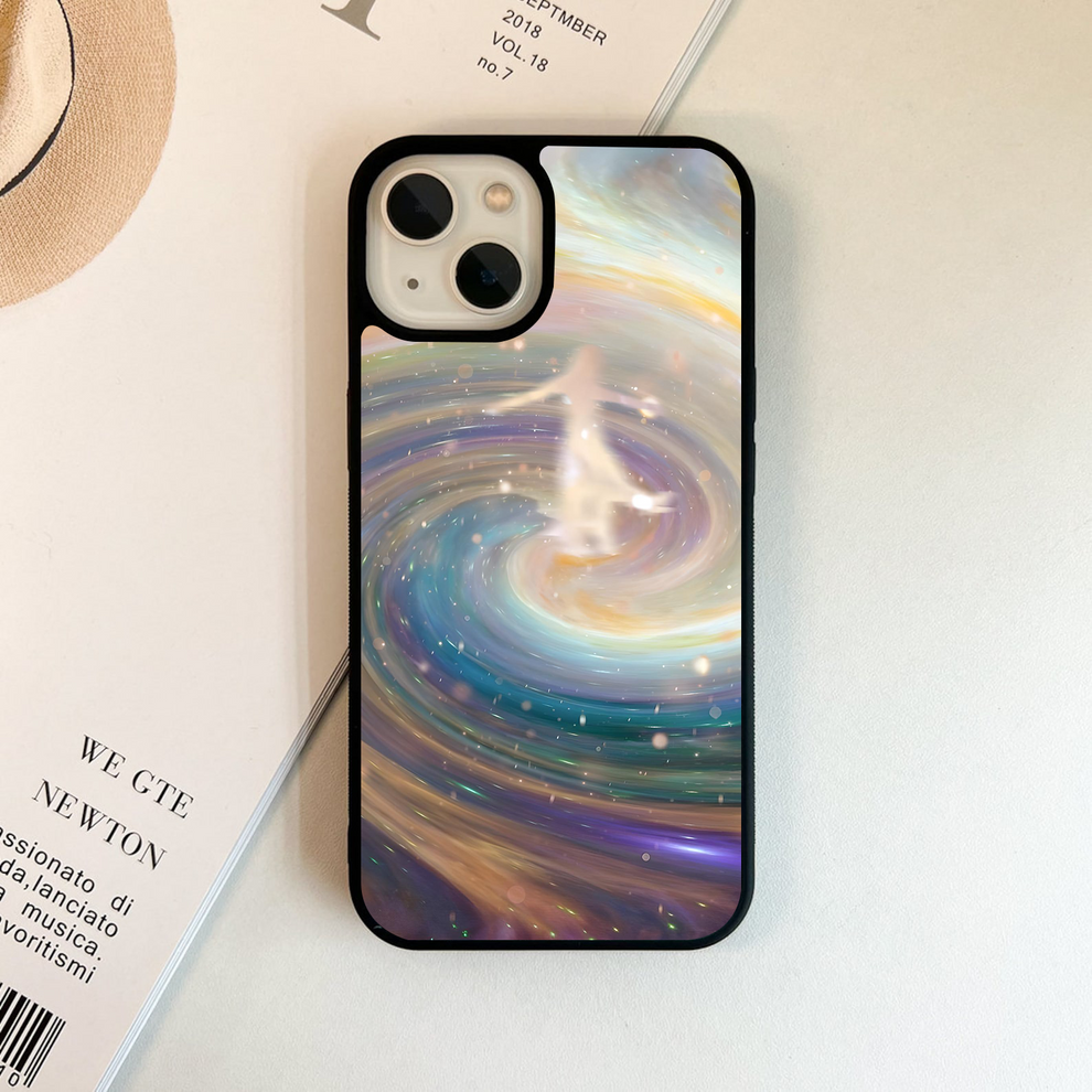 Stardust Spiral Waltz Glass Case