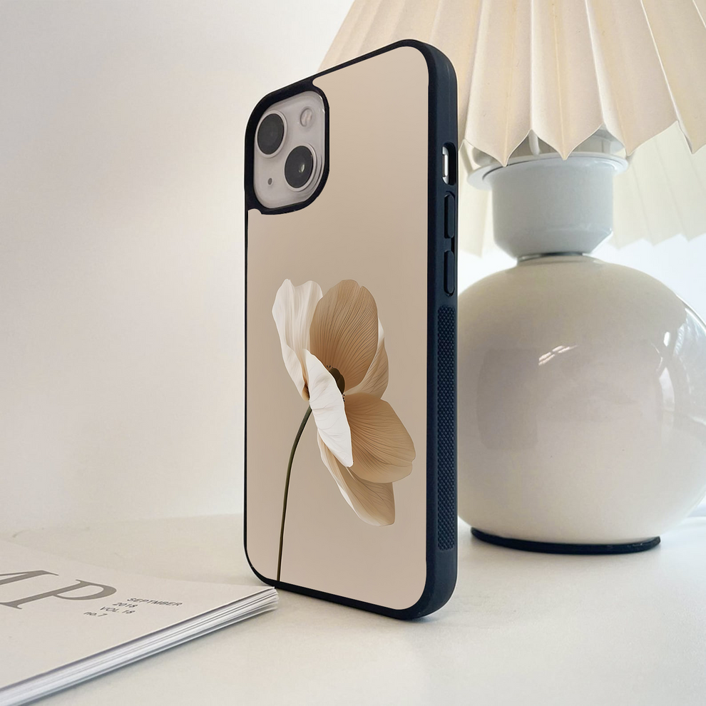 Whispering Petals Glass Case