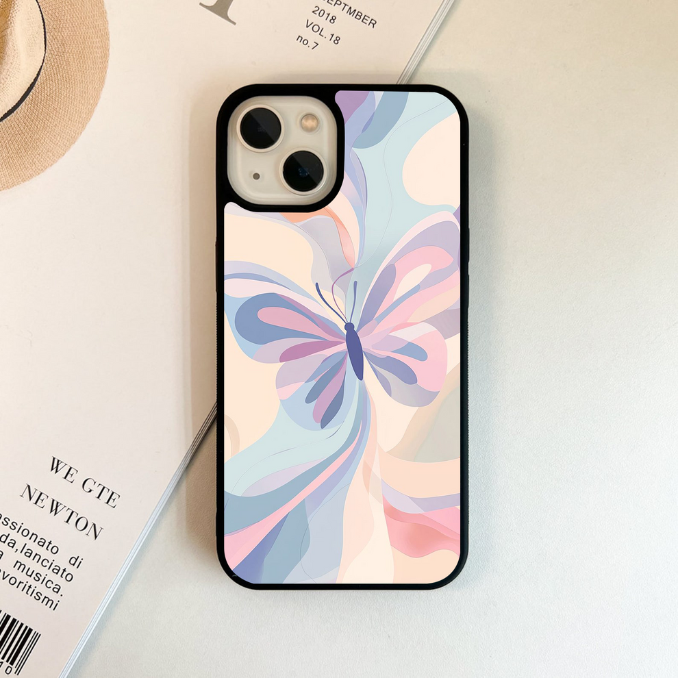 Soft Wing Whispers Glass Case