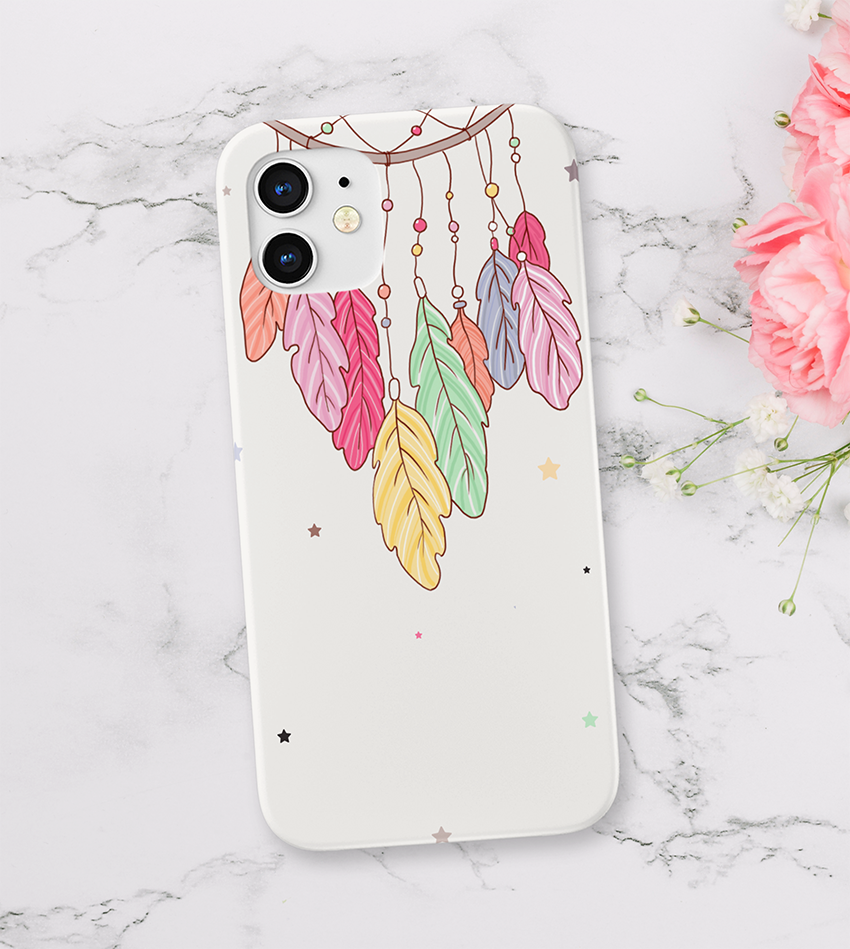 Dreamcatcher Slim Case Cover With Same Design Holder