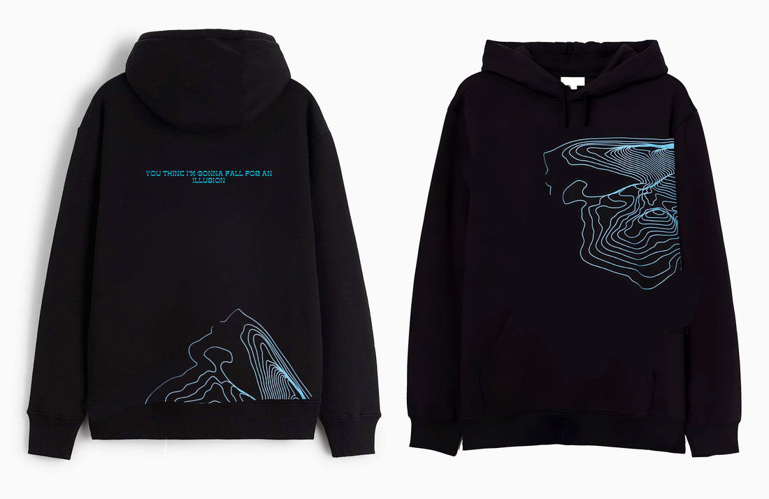 You think I'm gonna fall - Hooded Sweatshirt
