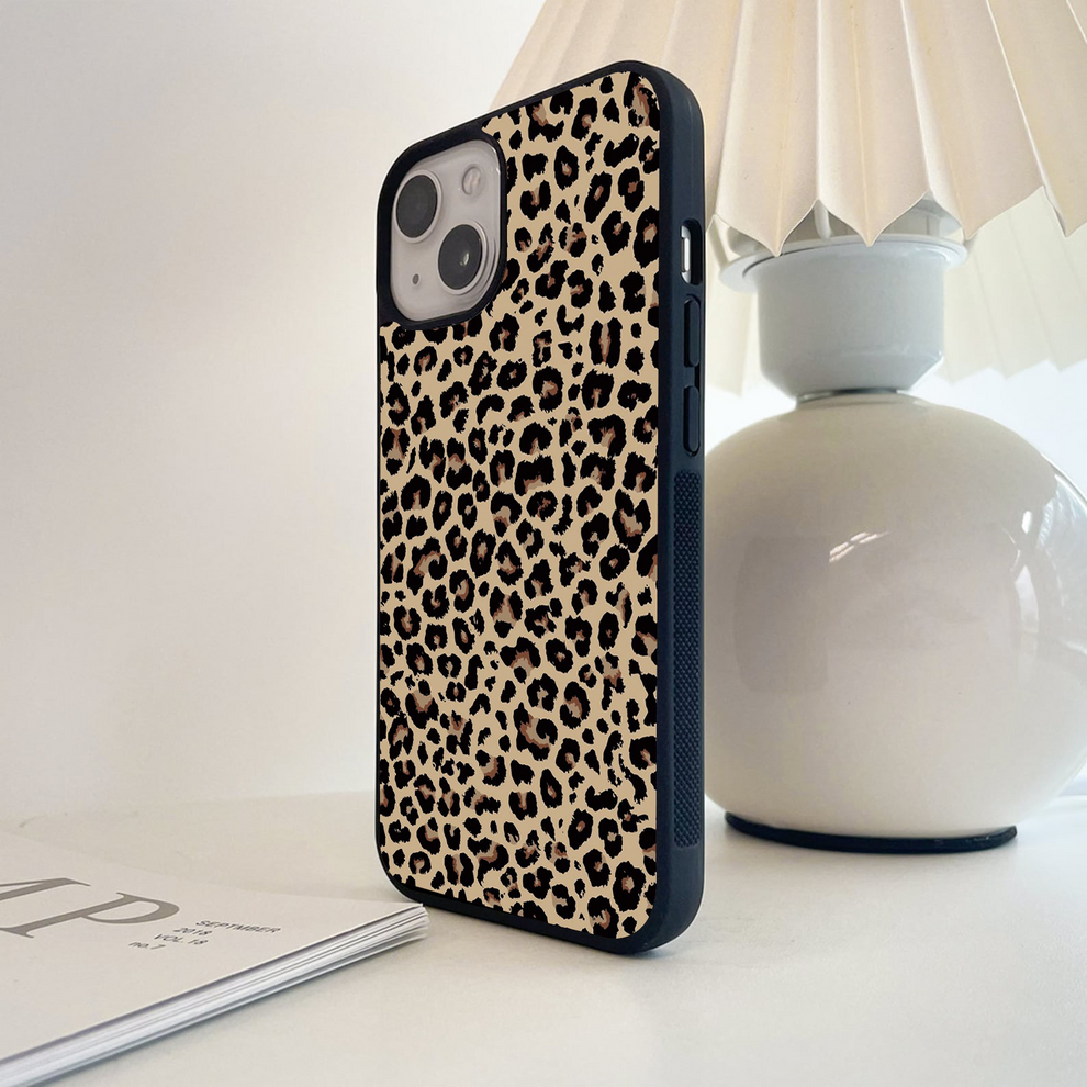 Savage Chic Pattern Glass Case