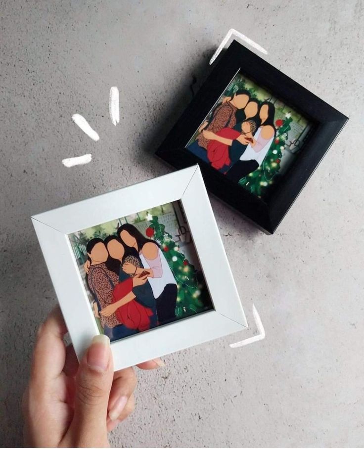 Pop up collage frame