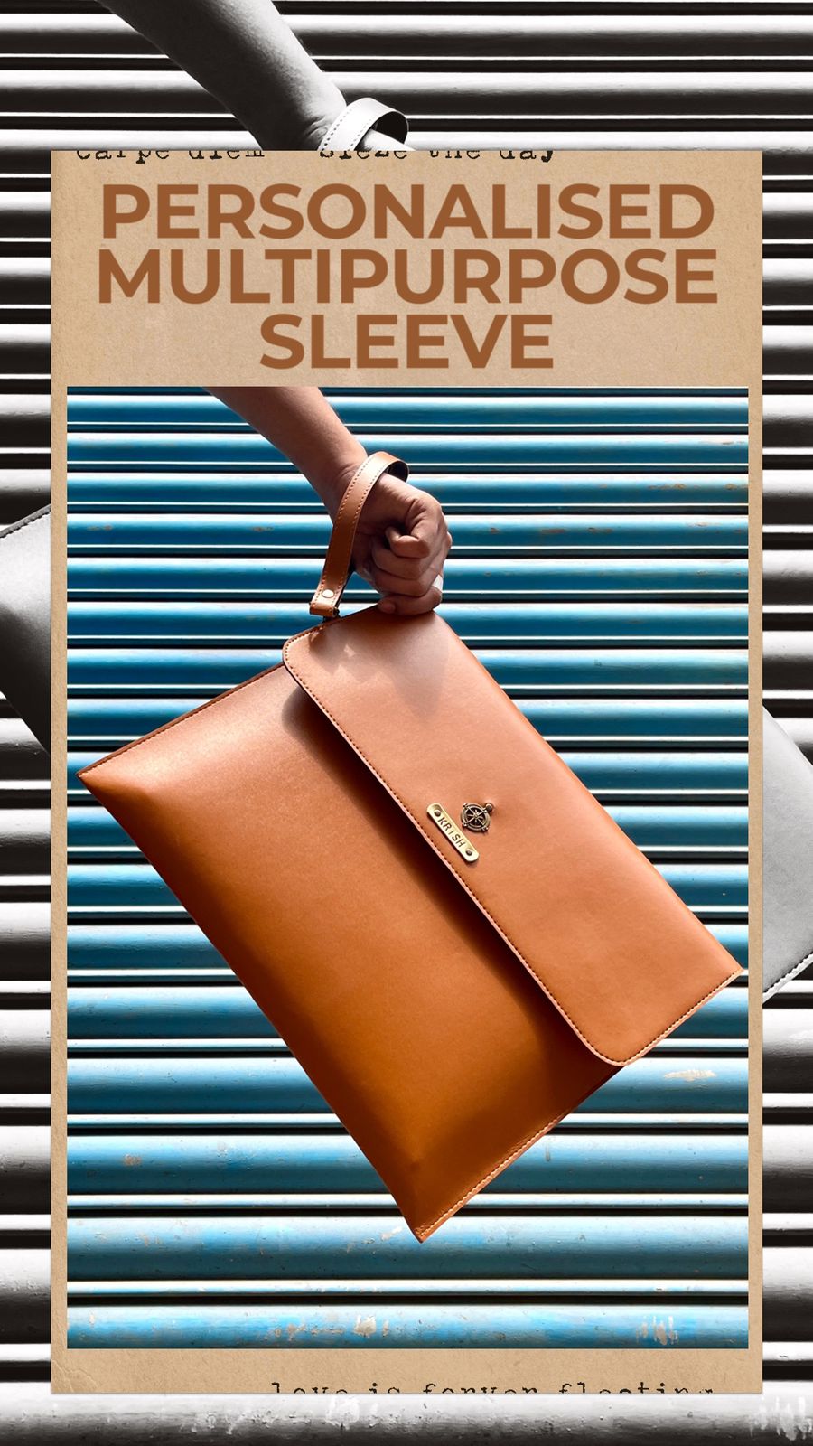 Customise laptop sleeve