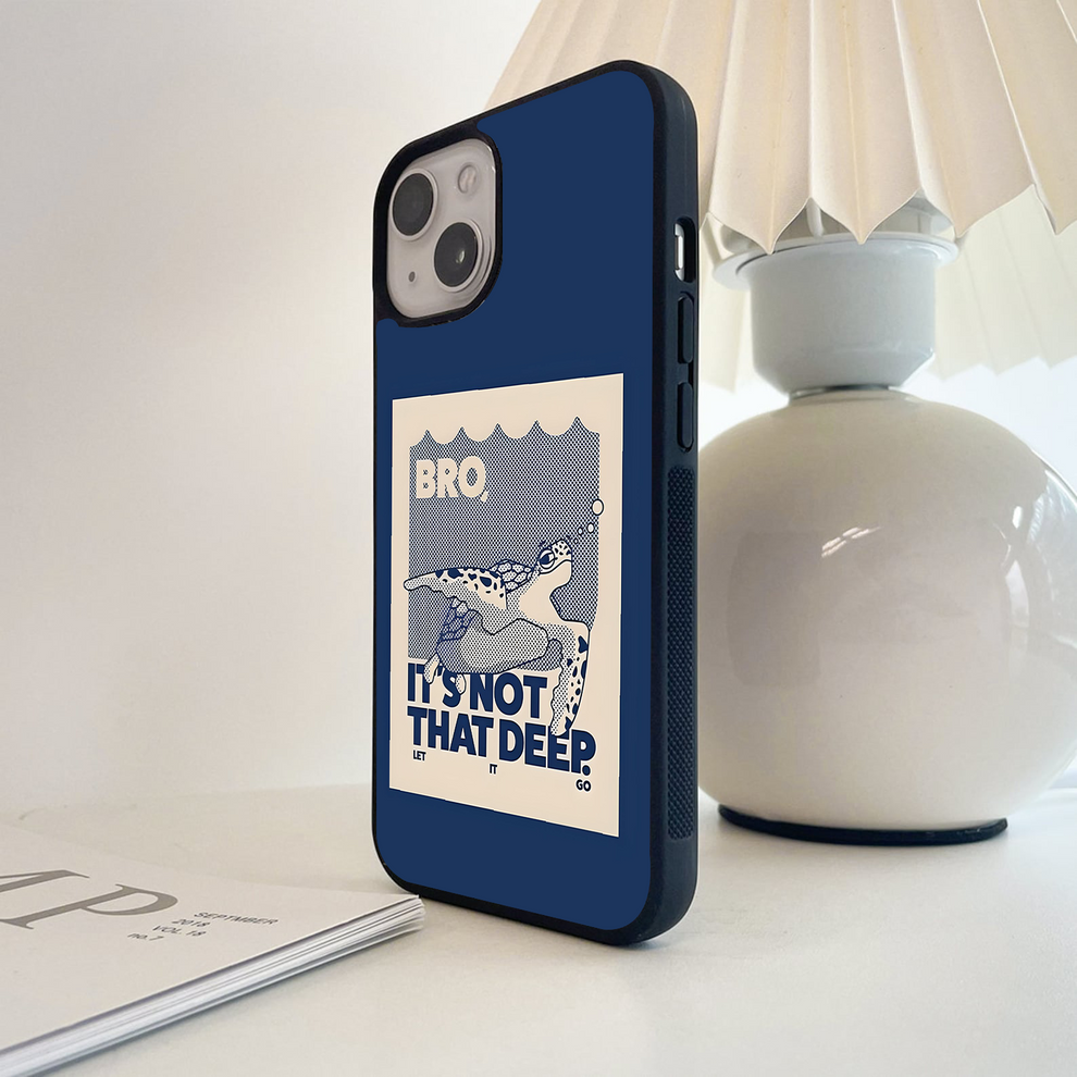 Worry Less Swim Glass Case