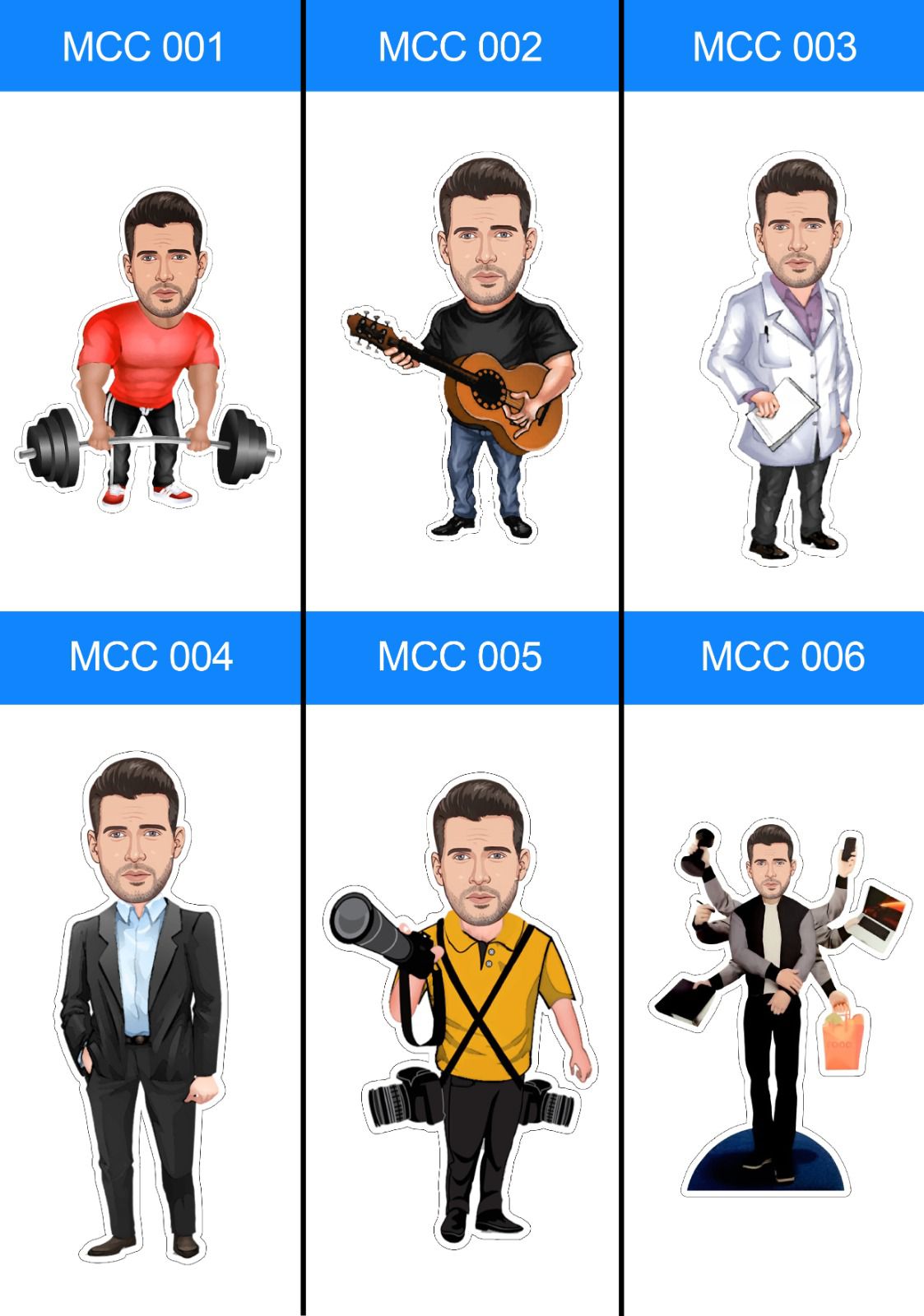 Customise caricature