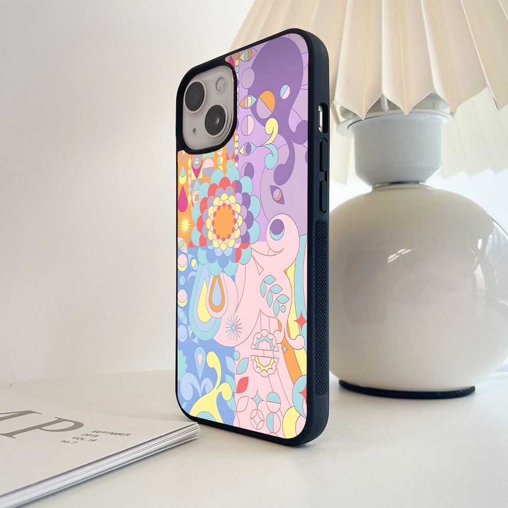 Blush Bloom Harmony Glass Case