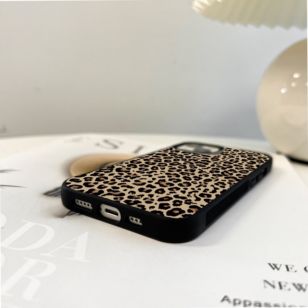 Savage Chic Pattern Glass Case