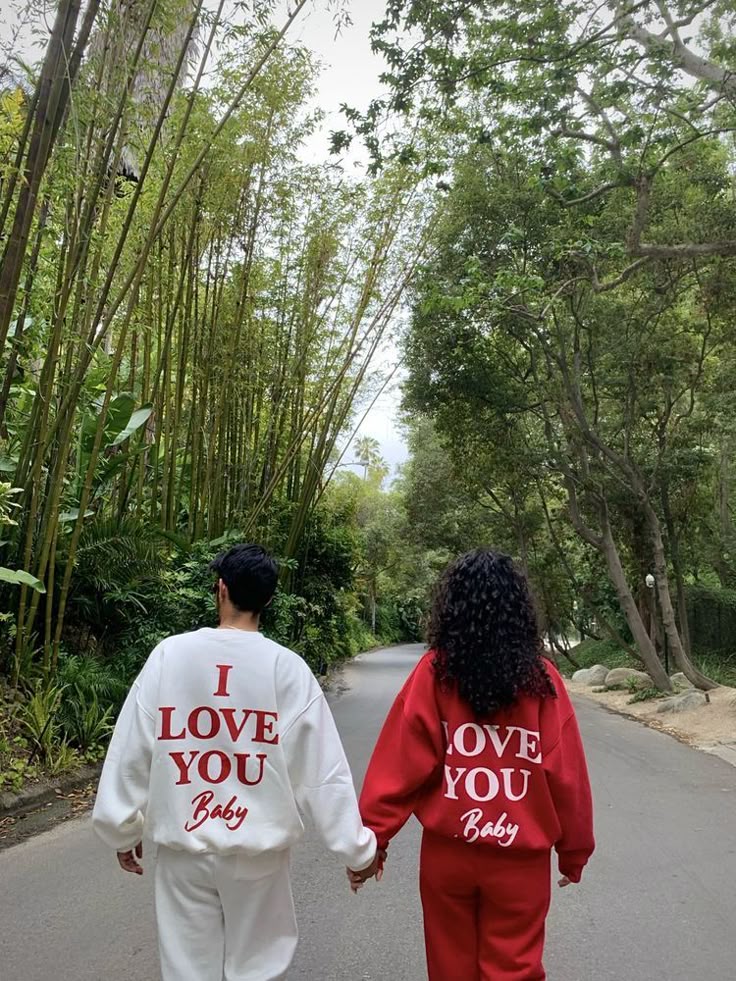 I LOVE YOU Baby Couple Sweatshirts