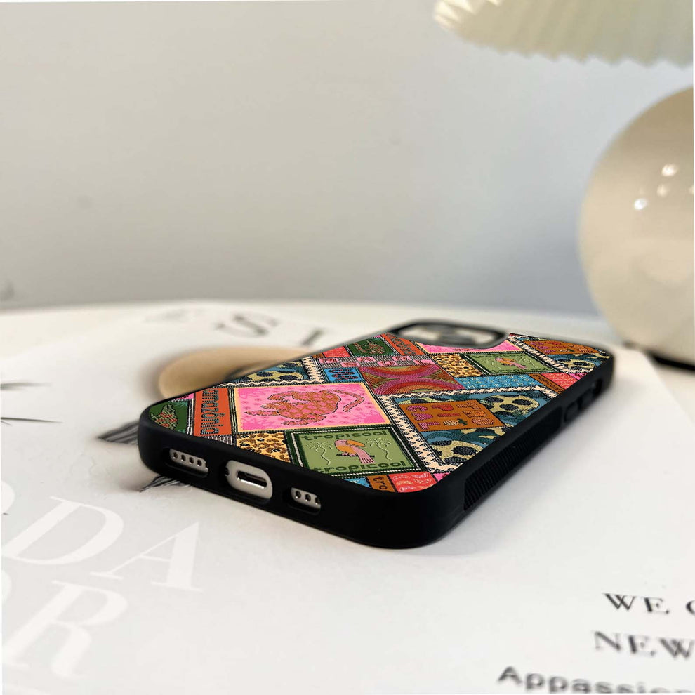 Tropic Vibe Patch Glass Case